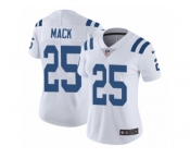 Women's Nike Indianapolis Colts #25 Marlon Mack Vapor Untouchable Limited White NFL Jersey
