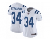 Women's Nike Indianapolis Colts #34 Josh Ferguson Vapor Untouchable Limited White NFL Jersey