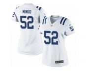 Women's Nike Indianapolis Colts #52 Barkevious Mingo Limited White NFL Jersey