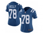 Women's Nike Indianapolis Colts #78 Ryan Kelly Limited Royal Blue Rush NFL Jersey