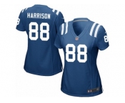 Women's Nike Indianapolis Colts #88 Marvin Harrison Game Royal Blue Team Color NFL Jersey