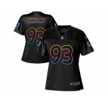 Women's Nike Indianapolis Colts #93 Jabaal Sheard Game Black Fashion NFL Jersey
