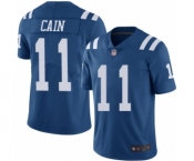 Youth Indianapolis Colts #11 Deon Cain Limited Royal Blue Rush Vapor Untouchable Football Jersey