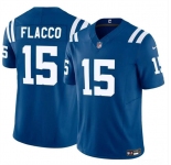 Youth Indianapolis Colts #15 Joe Flacco Blue 2024 F.U.S.E. Vapor Untouchable Limited Football Stitched Jersey