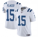 Youth Indianapolis Colts #15 Joe Flacco White Vapor Untouchable Limited Football Stitched Jersey
