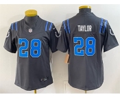Youth Indianapolis Colts #84 Tyler Warren Dark Gray 2026 F.U.S.E. Rivalries Collection Limited Football Stitched Jersey
