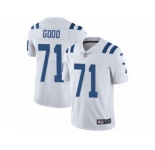 Youth Nike Indianapolis Colts #71 Denzelle Good Vapor Untouchable Limited White NFL Jersey