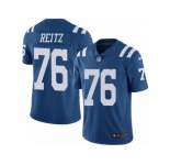 Youth Nike Indianapolis Colts #76 Joe Reitz Limited Royal Blue Rush NFL Jersey