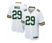 Men Nike Green Bay Packers #29 Kentrell Brice Game White NFL Jersey