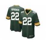 Men's Nike Green Bay Packers #22 Aaron Ripkowski Game Green Team Color NFL Jersey
