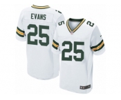 Men Nike Green Bay Packers #25 Marwin Evans Elite White NFL Jersey