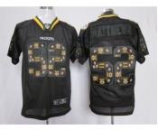 nike nfl jerseys green bay packers #52 matthews black[Elite united sideline]