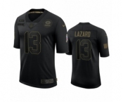 Green Bay Packers #13 Allen Lazard Black 2020 Salute to Service Limited Jersey