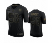 Green Bay Packers #58 Christian Kirksey Black 2020 Salute to Service Limited Jersey