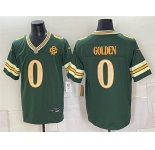 Men's Green Bay Packers #0 Matthew Golden Dark Green 2026 Rivalries Collection Limited Football Stitched Game Jersey