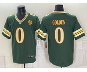 Men's Green Bay Packers #0 Matthew Golden Dark Green 2026 Rivalries Collection Limited Football Stitched Game Jersey