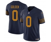 Men's Green Bay Packers #0 Matthew Golden Navy The 1923 Classic Vapor F.U.S.E. Limited Football Stitched Jersey