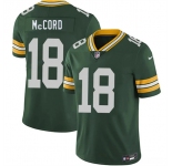 Men's Green Bay Packers #18 Kyle McCord Green 2026 Vapor Untouchable Limited Football Stitched Jersey