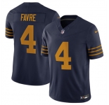 Men's Green Bay Packers #4 Brett Favre Navy The 1923 Classic Vapor F.U.S.E. Limited Football Stitched Jersey