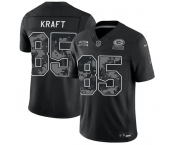 Men's Green Bay Packers #85 Tucker Kraft Black 2026 F.U.S.E. Salute to Service Limited Football Stitched Jersey