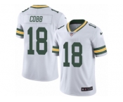 Men's Nike Green Bay Packers #18 Randall Cobb Limited White Rush NFL Jersey