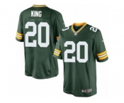 Men's Nike Green Bay Packers #20 Kevin King Limited Green Team Color NFL Jersey