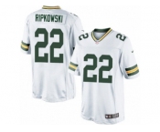 Men's Nike Green Bay Packers #22 Aaron Ripkowski Limited White NFL Jersey