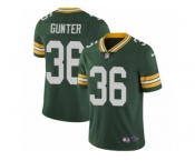 Men's Nike Green Bay Packers #36 LaDarius Gunter Vapor Untouchable Limited Green Team Color NFL Jersey