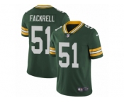 Men's Nike Green Bay Packers #51 Kyler Fackrell Vapor Untouchable Limited Green Team Color NFL Jersey