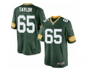 Men's Nike Green Bay Packers #65 Lane Taylor Limited Green Team Color NFL Jersey