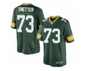 Men's Nike Green Bay Packers #73 JC Tretter Limited Green Team Color NFL Jersey