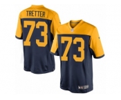 Men's Nike Green Bay Packers #73 JC Tretter Limited Navy Blue Alternate NFL Jersey