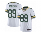 Men's Nike Green Bay Packers #89 Dave Robinson Limited White Rush NFL Jersey