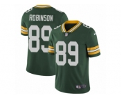 Men's Nike Green Bay Packers #89 Dave Robinson Vapor Untouchable Limited Green Team Color NFL Jersey