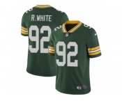 Men's Nike Green Bay Packers #92 Reggie White Vapor Untouchable Limited Green Team Color NFL Jersey