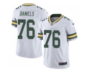 Nike Green Bay Packers #76 Mike Daniels White Men's Stitched NFL Limited Rush Jersey