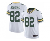 Nike Green Bay Packers #82 Richard Rodgers White Men's Stitched NFL Limited Rush Jersey