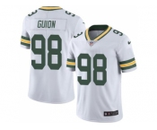 Nike Green Bay Packers #98 Letroy Guion White Men's Stitched NFL Limited Rush Jersey