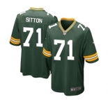 Nike Limited Josh Sitton Green Youth Jersey - Green Bay Packers #71 NFL Home