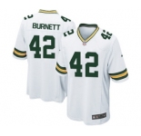 Nike Limited Morgan Burnett White Youth Jersey - Green Bay Packers #42 NFL Road