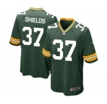 Nike Limited Sam Shields Green Youth Jersey - Green Bay Packers #37 NFL Home