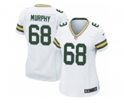 Women Nike Green Bay Packers #68 Kyle Murphy Game White NFL Jersey
