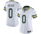 Women's Green Bay Packers #0 Matthew Golden White 2025 Draft Vapor Untouchable Limited Stitched Football Jersey