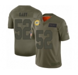Women's Green Bay Packers #52 Rashan Gary Limited Camo 2019 Salute to Service Football Jersey