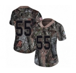Women's Green Bay Packers #55 Za'Darius Smith Limited Camo Rush Realtree Football Jersey