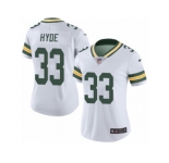 Women's Nike Green Bay Packers #33 Micah Hyde Limited White Rush NFL Jersey