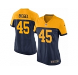 Women's Nike Green Bay Packers #45 Vince Biegel Limited Navy Blue Alternate NFL Jersey