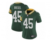 Women's Nike Green Bay Packers #45 Vince Biegel Vapor Untouchable Limited Green Team Color NFL Jersey
