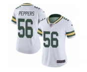 Women's Nike Green Bay Packers #56 Julius Peppers Limited White Rush NFL Jersey