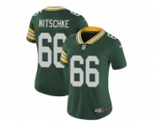 Women's Nike Green Bay Packers #66 Ray Nitschke Vapor Untouchable Limited Green Team Color NFL Jersey